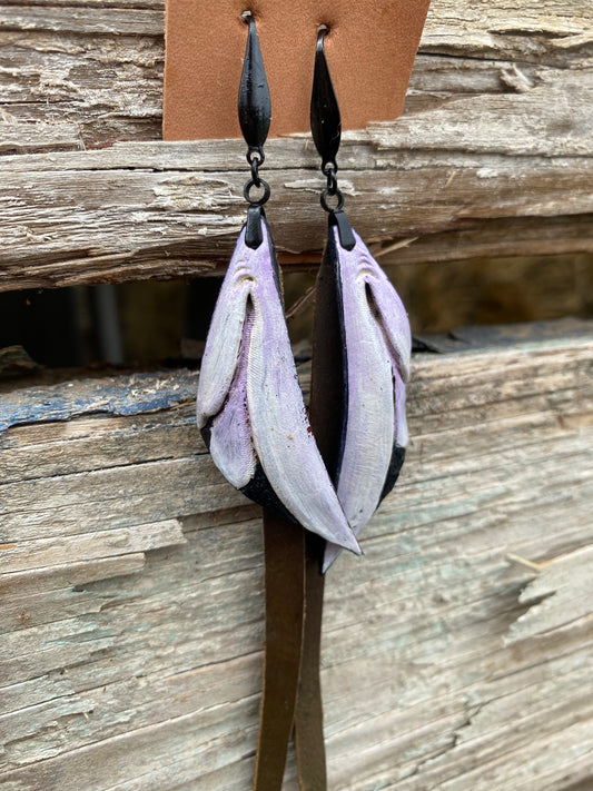 Moon Flower Earrings