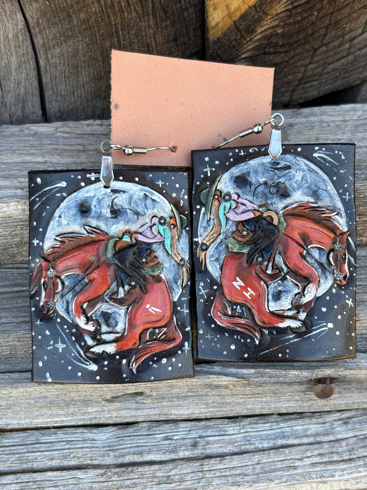 Bucking Moon Earrings