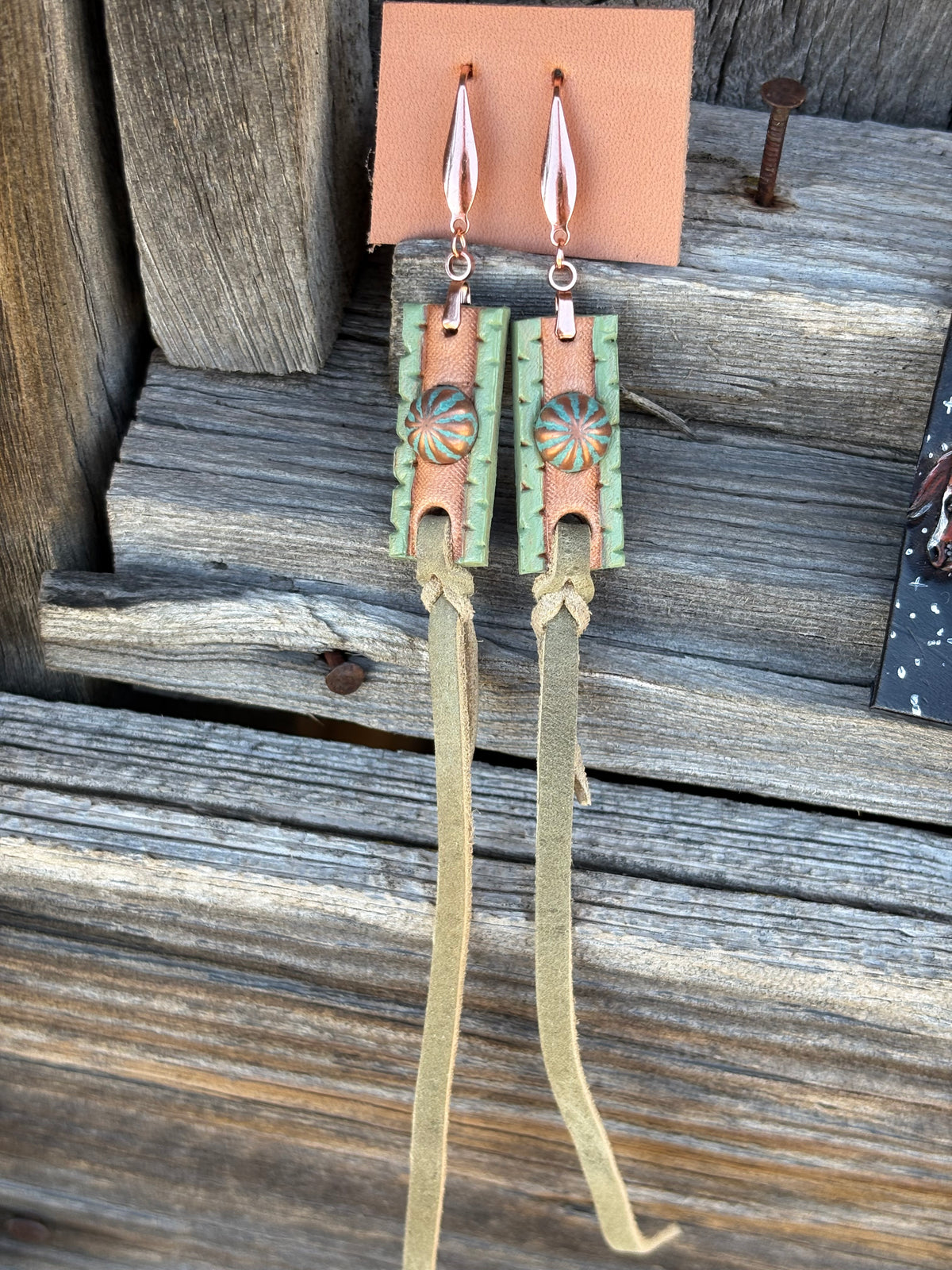 Sage Hanger Earrings