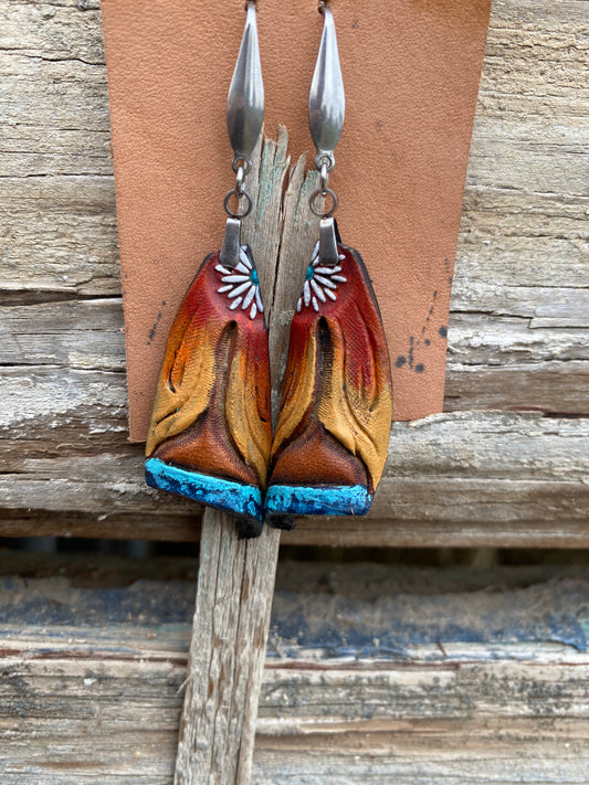 Pedal Split Earrings