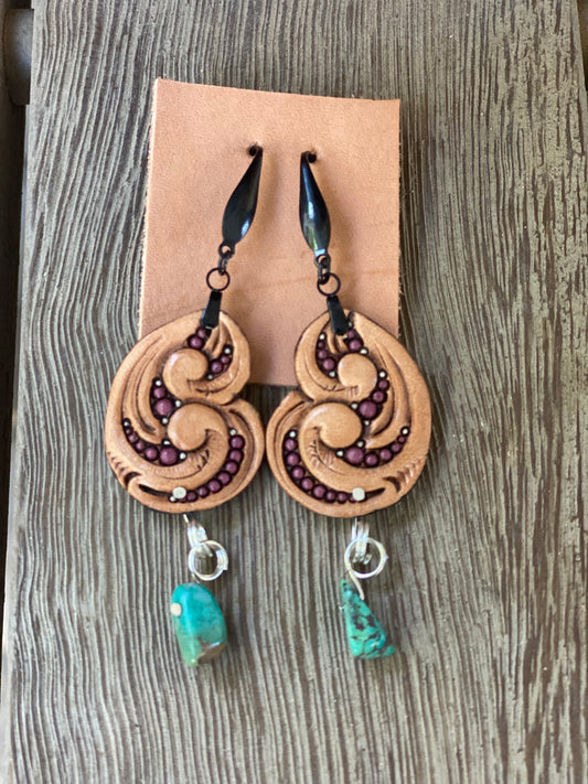 Small Scroll Earrings