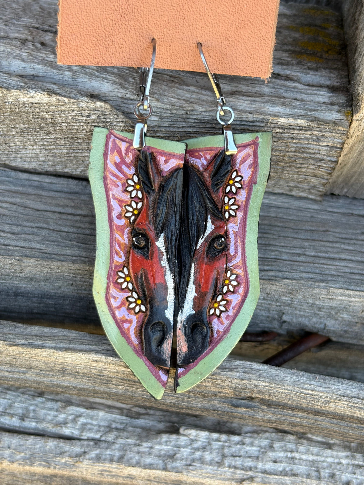 Split Face Earrings