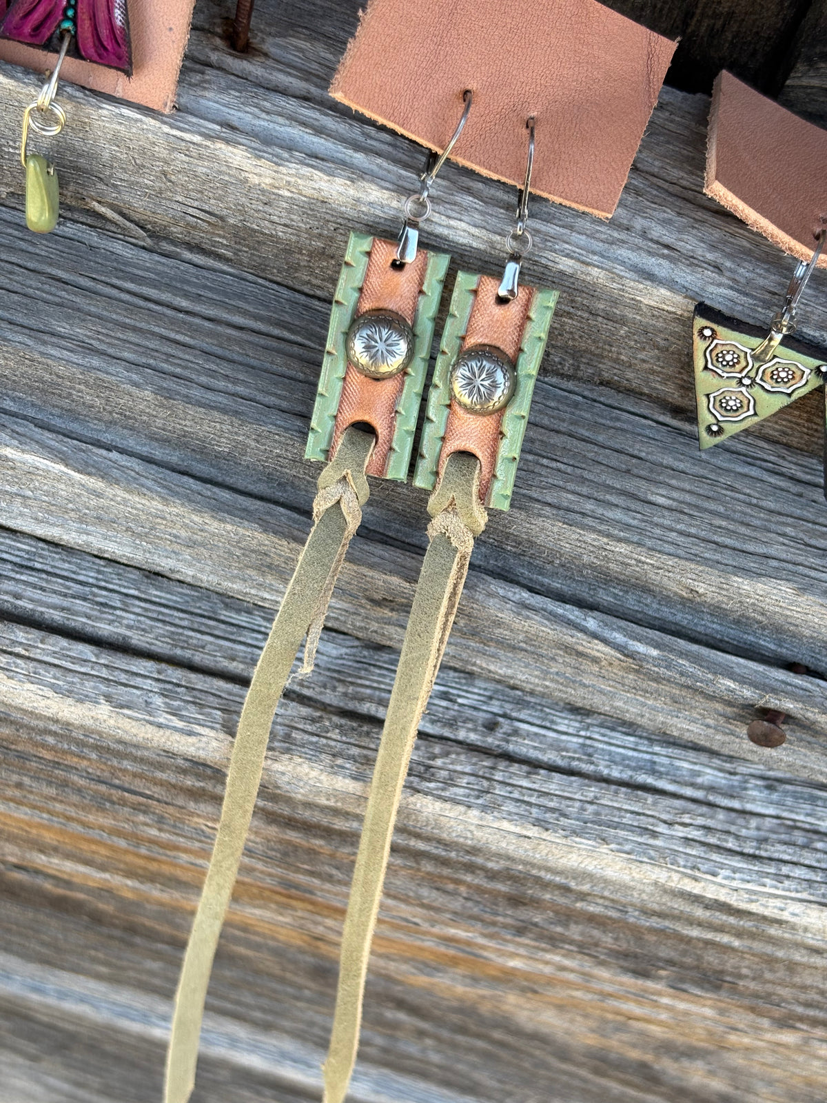 Sage Dangle Earrings