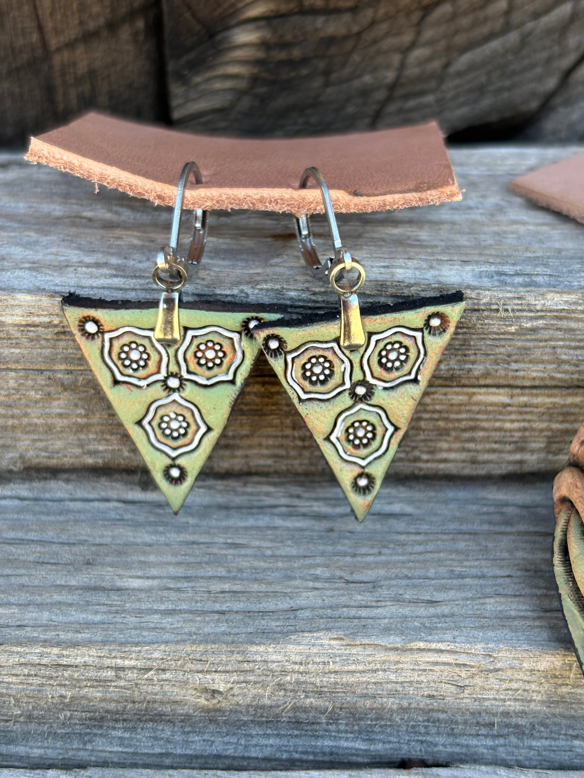 Triangle Geo Earings