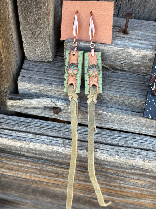 Sage Hanger Earrings