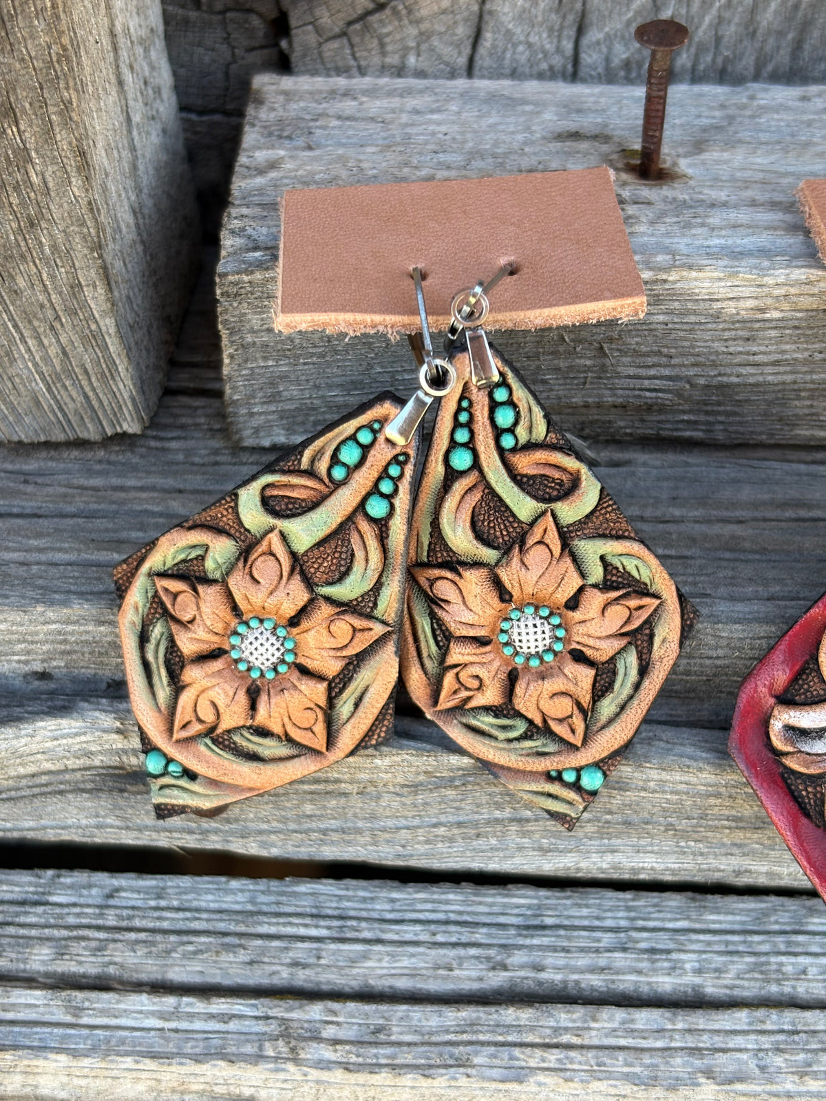 Star Flower Earrings