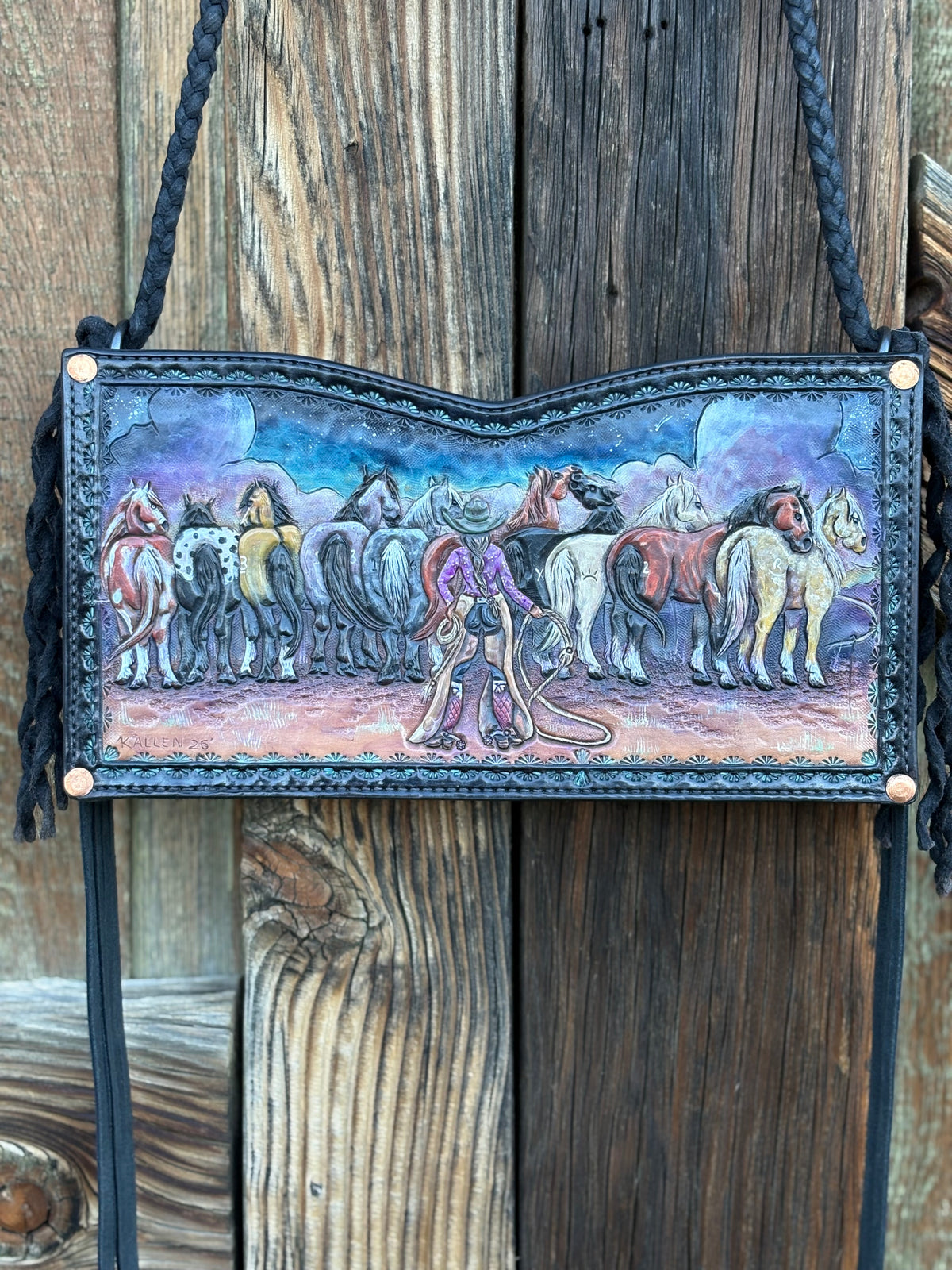 Dawn on the Ropes Purse